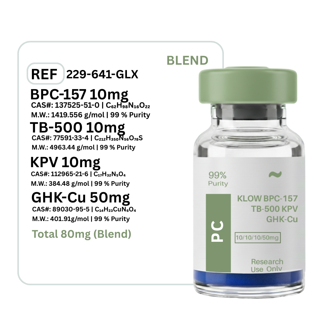 KLOW Blend - GHK-CU + TB-500 + BPC-157 + KPV